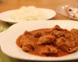 簡単！パプリカ風味 鶏肉トマト煮込み作り方7写真