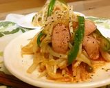 ベジ♪もやしナポリタン作り方3写真