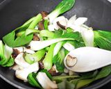 きのこ入り海鮮中華丼作り方5写真