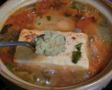 一度に２つの味が楽しめる！キムチスープ！作り方8写真