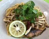 塩さばのペペロンチ~ノ作り方10写真