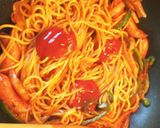 スキレットで！熱々ナポリタン作り方7写真