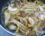 ワンポットパスタ♪甘辛すき焼き風作り方4写真