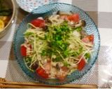 めっちゃ簡単‼︎ごまだれ冷しゃぶパスタ☆作り方4写真