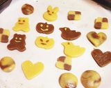 プレーン＆ココアクッキー♪作り方7写真