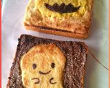 ほぼメロンパンなトースト☆ハロウィン版★作り方16写真