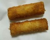 手で持って食べるパンのアメリカンドッグ風作り方9写真
