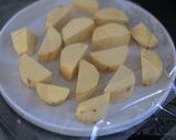 さつまいも♡滑らかチーズケーキ作り方4写真