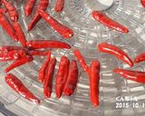 鷹の爪の乾燥保存作り方1写真