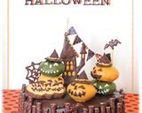 ケーキの飾りに★ハロウィンおばけドーナツ作り方15写真