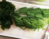 簡単♪ニラと豆腐のチャンプルー作り方2写真