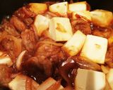 ごろっと豚バラたっぷり豆腐♪の甘辛作り方5写真