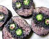 ミイラ男♪かんぴょう包帯巻き寿司作り方5写真