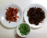 じゃが芋もずくのキムたま味噌スープ作り方2写真