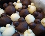 黒白ちぎりパン作り方9写真
