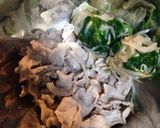 もやしとニラのゴマ辛豚しゃぶ作り方3写真