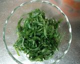 大葉香る卵焼き作り方1写真