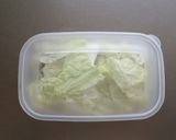 レンジで簡単☆厚揚げと白菜のそぼろあん。作り方6写真