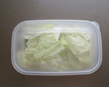 レンジで簡単☆厚揚げと白菜のそぼろあん。作り方6写真