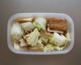 レンジで簡単☆厚揚げと白菜のそぼろあん。作り方7写真