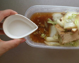 レンジで簡単☆厚揚げと白菜のそぼろあん。作り方9写真