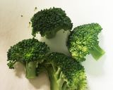 【朝作る】レンジで茹でブロッコリー作り方1写真