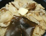ホタテ水煮缶！しょうゆバター炊き込みご飯作り方6写真
