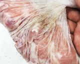 熟れすぎた柿で作る!陽泉酒家の青椒肉絲作り方4写真