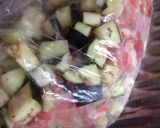 豚肉と茄子で簡単つくね作り方3写真