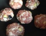 豚肉と茄子で簡単つくね作り方4写真