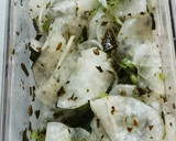 大根とわさび茎の浅漬け作り方7写真
