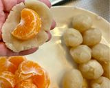 【みかん🍊大福】作り方2写真