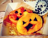 ハロウィンかぼちゃドーナツ☆卵不要作り方15写真