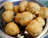 ふわふわ鶏団子の甘酢あん作り方2写真