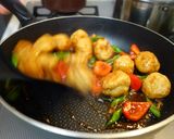 ふわふわ鶏団子の甘酢あん作り方3写真
