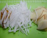 簡単副菜♪大根林檎竹輪のサラダ作り方1写真