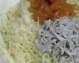 キャベツの梅しらす和え作り方2写真