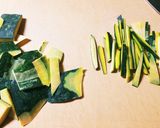 カボチャの皮のきんぴら作り方1写真