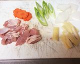 ☆鍋×弁当☆レンジde鶏ネギうどん作り方2写真