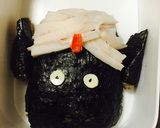簡単キャラ弁！ドラゴンボールミスターポポ作り方6写真