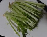 みず菜の茎のふりかけ作り方1写真