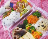 テッド弁当♡簡単キャラ弁作り方9写真