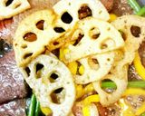 カルビと蓮根の韓国風炒め作り方3写真