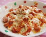 簡単でウマい♪チーズ&ケチャプでドリア風作り方7写真