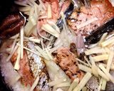 鮭の炊き込みご飯作り方4写真
