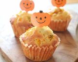 簡単！ハロウィンにかぼちゃのカップケーキ作り方9写真