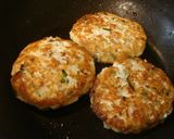 豆腐ハンバーグ◇しょうが風味あん作り方5写真