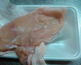 鶏胸肉のしっとり塩蒸し作り方1写真