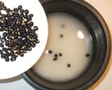 黒豆ご飯♪簡単時短！煮る手間なし炊飯器で作り方5写真