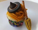 ＜ハロウィン＞魔女のカップケーキ ♪作り方4写真